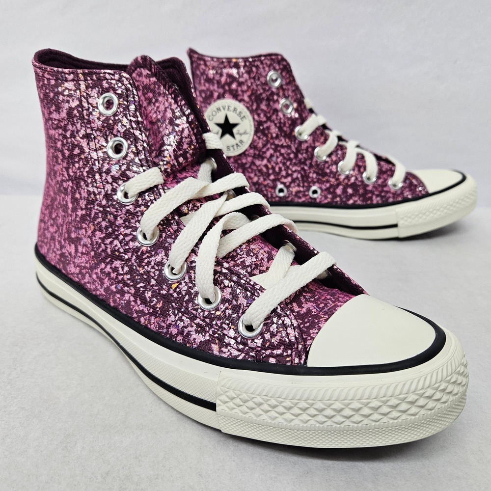 Converse Chuck Taylor All Stars High Top Shoes A11137C Orchid Abyss Women's Sz 6
